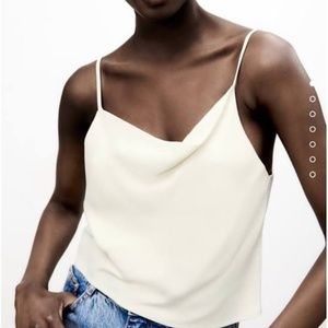 Zara Satin Camisole Tank